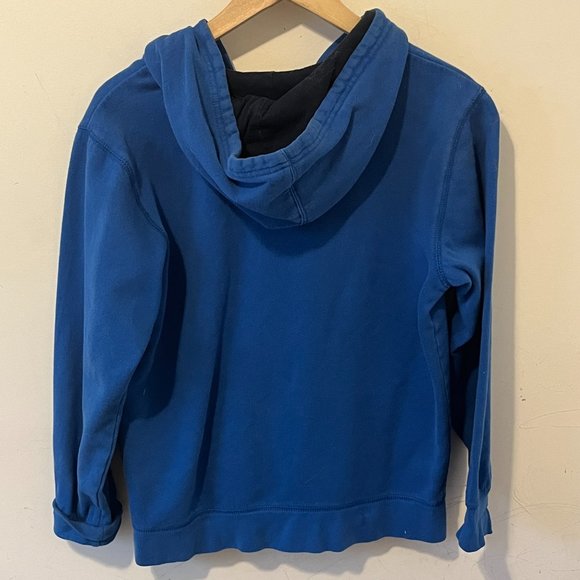 OLD NAVY | Boys Zip Up Hoodie Blue Size X-Large - Picture 2 of 7